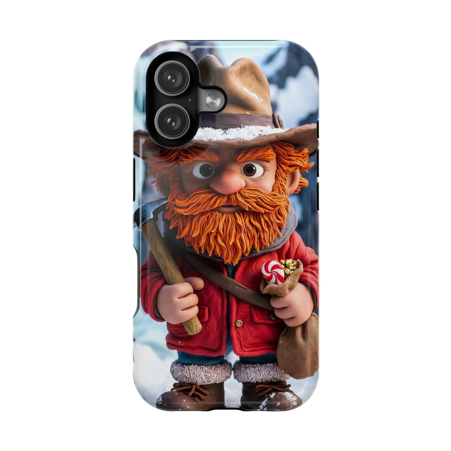 Corny The Explorer • Apple iPhone 17 Pro • MagSafe® Tough Case phone case by Black Hat Pixels