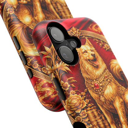 Dog • Lunar Armor • Imperial Banner • Apple iPhone 17 Pro • MagSafe Tough Case