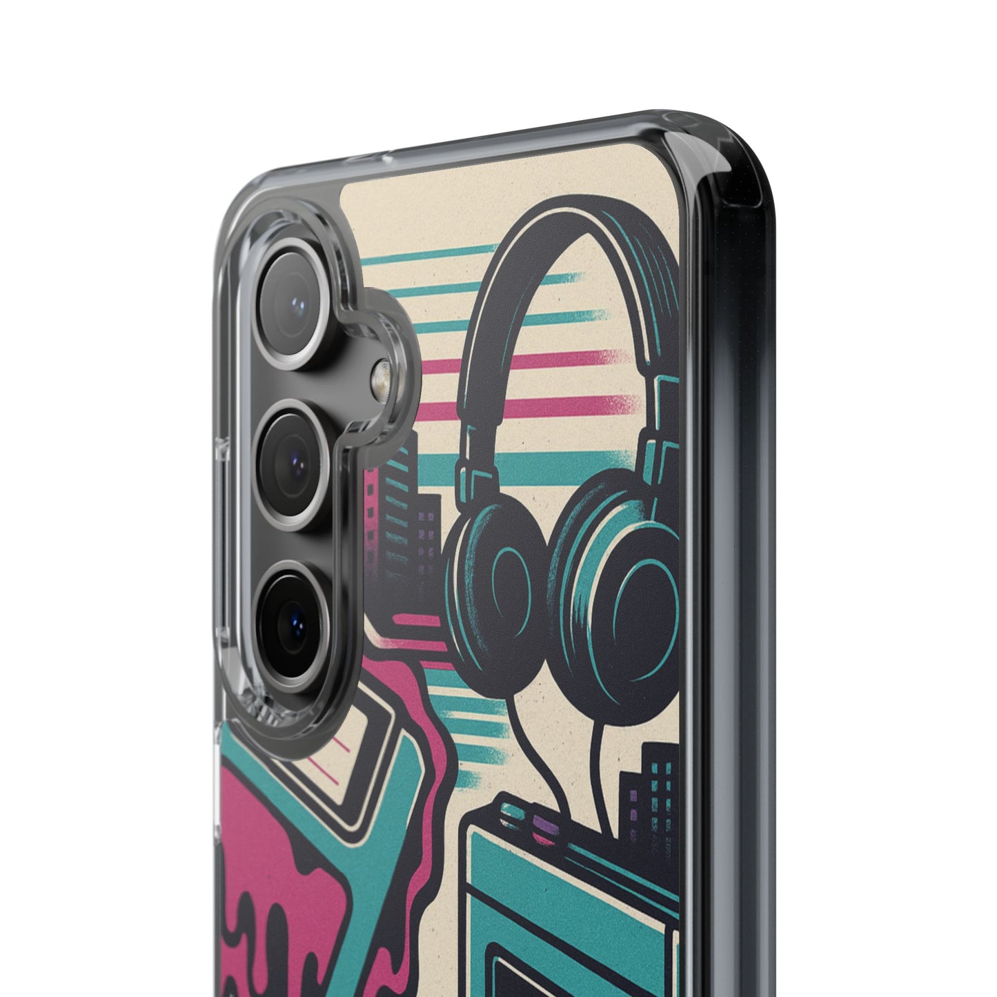 Retro Beats • Samsung Galaxy S24 • Clear Case