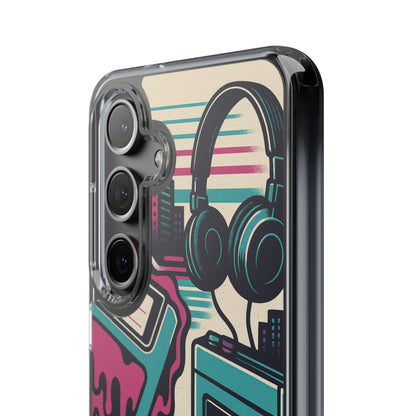 Retro Beats • Samsung Galaxy S24 • Clear Case
