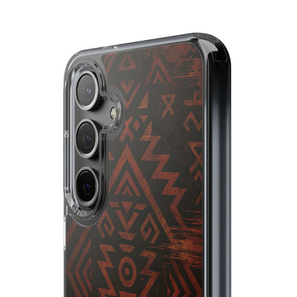 Tribal Glitch • Samsung Galaxy S24 • Clear Case