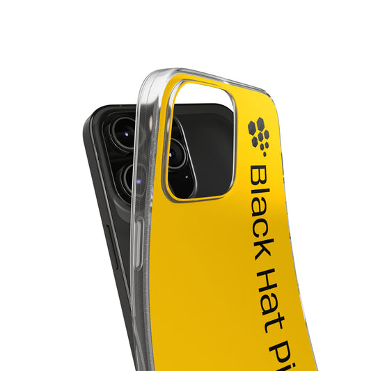 Black Hat Pixels • Apple iPhone 14 • Flexi Clear Case