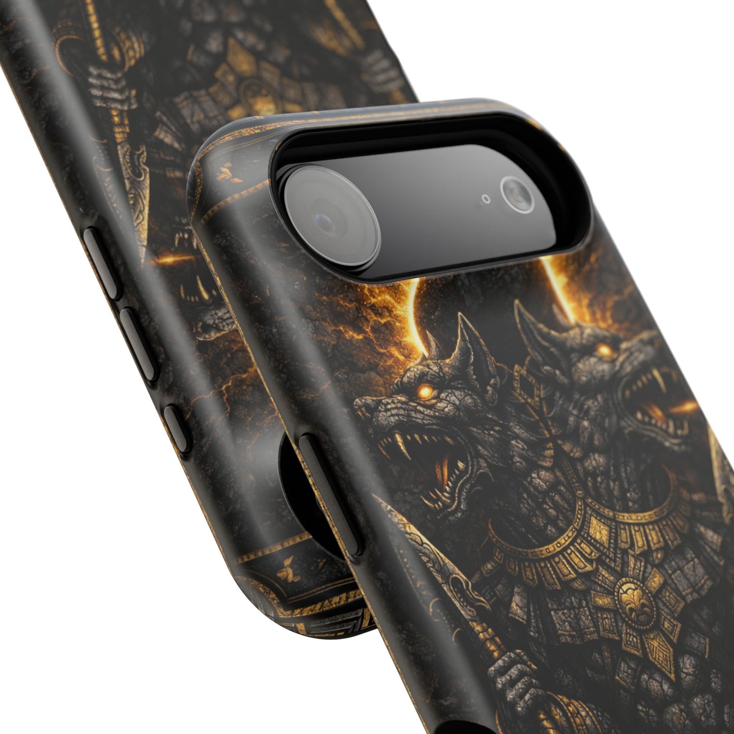 Xolotl • Shadow Guide of Flame • Empire of the Fifth Sun™ • Apple iPhone 17 Pro • MagSafe Tough Case