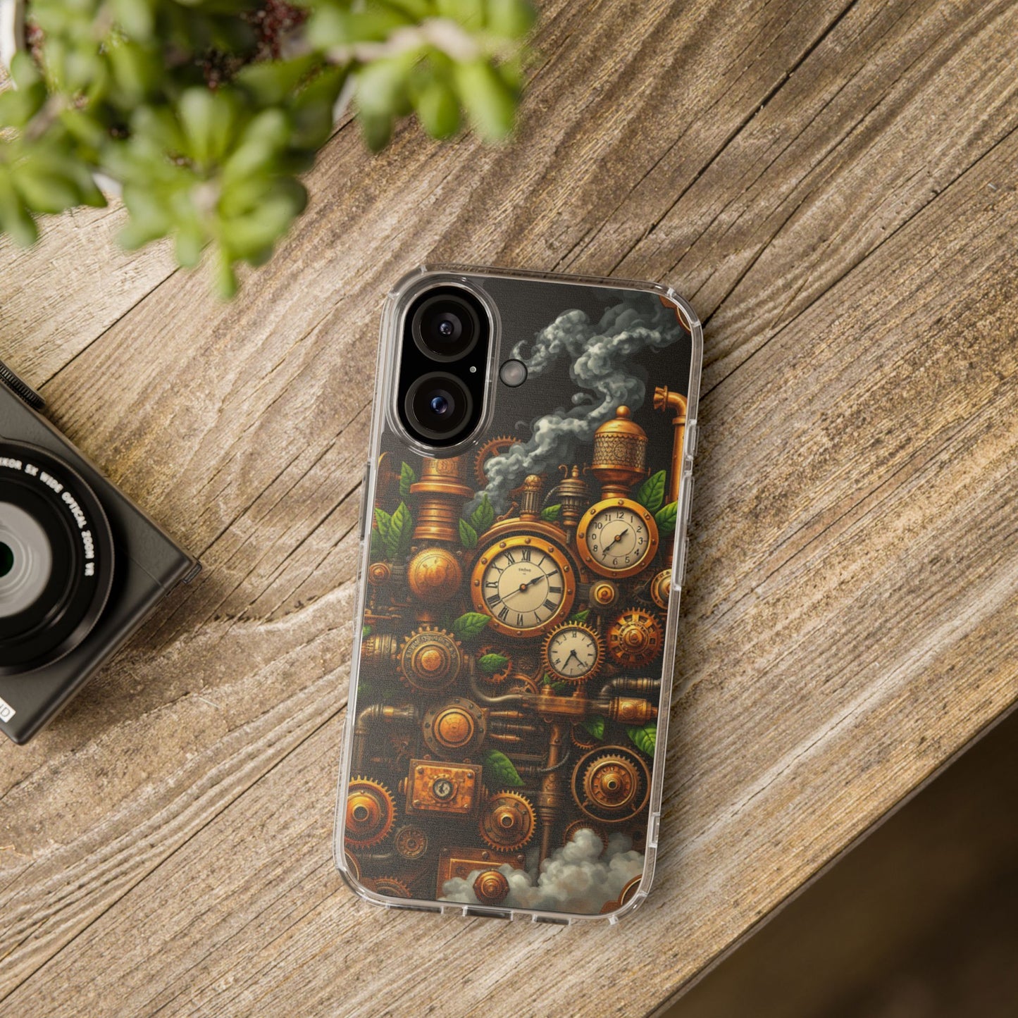 Steampunk Signal • Apple iPhone 16 • Clear Case