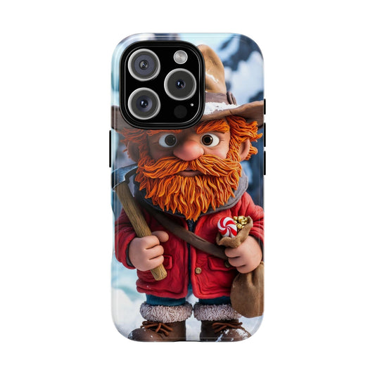 Corny The Explorer • Apple iPhone 16 • MagSafe® Tough Case phone case by Black Hat Pixels