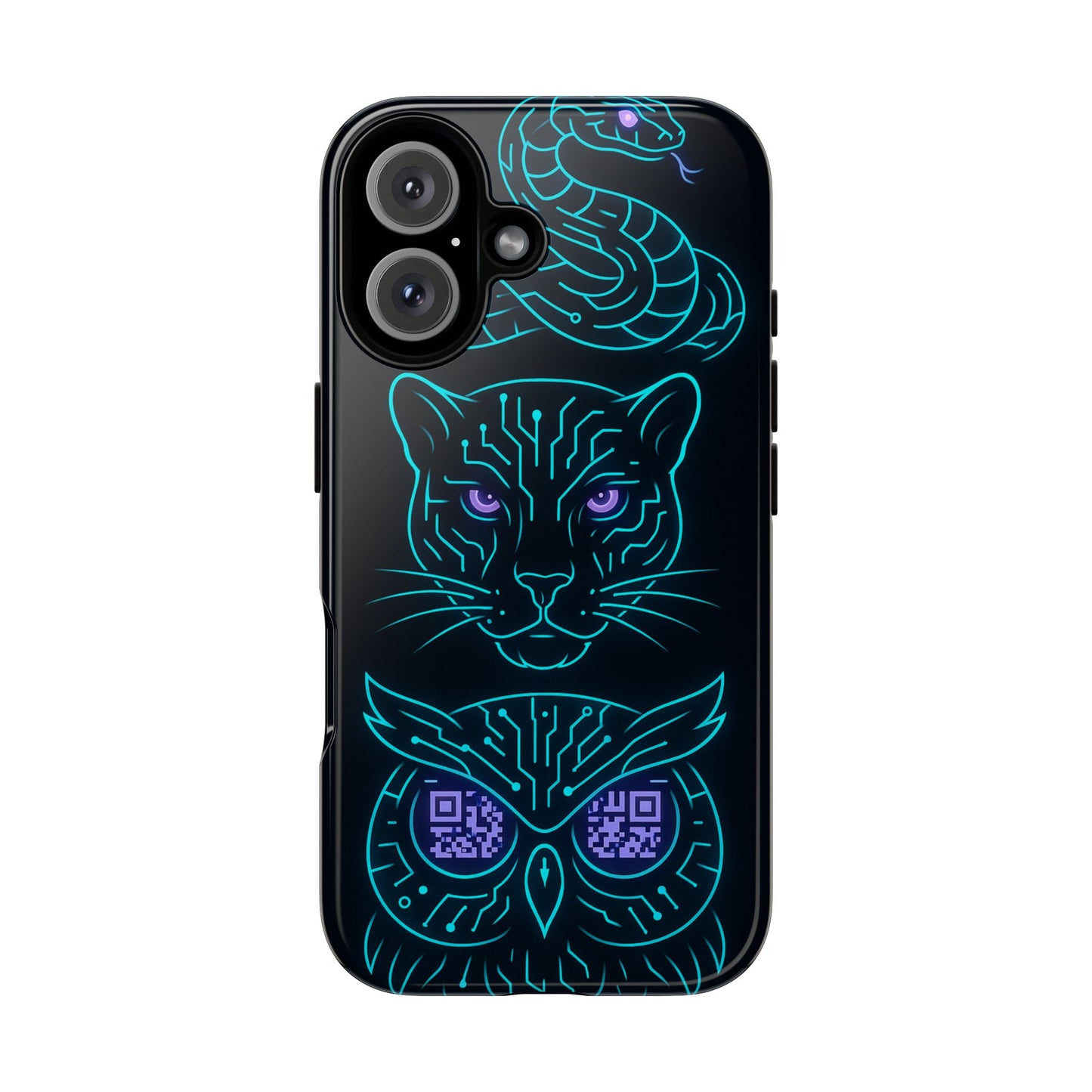 Mystic Midnight • Apple iPhone 16 • MagSafe® Magnetic Tough Case
