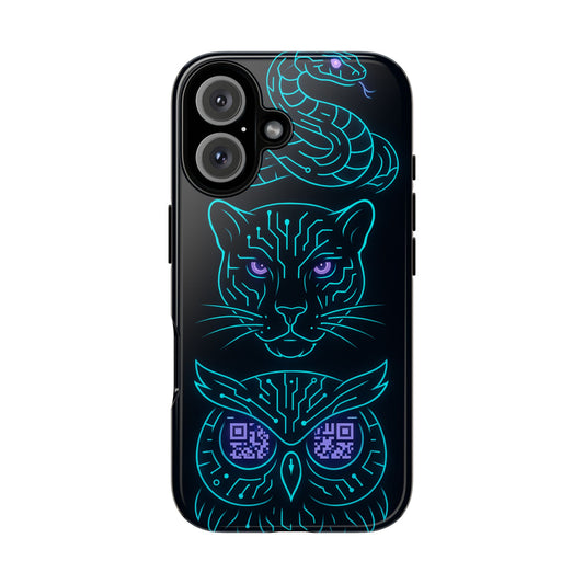 Mystic Midnight • Apple iPhone 16 • MagSafe® Magnetic Tough Case