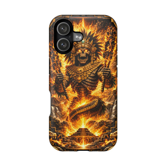 Acalan • Warbound Navigator • Empire of the Fifth Sun™ • Apple iPhone 17 Pro • MagSafe Tough Case