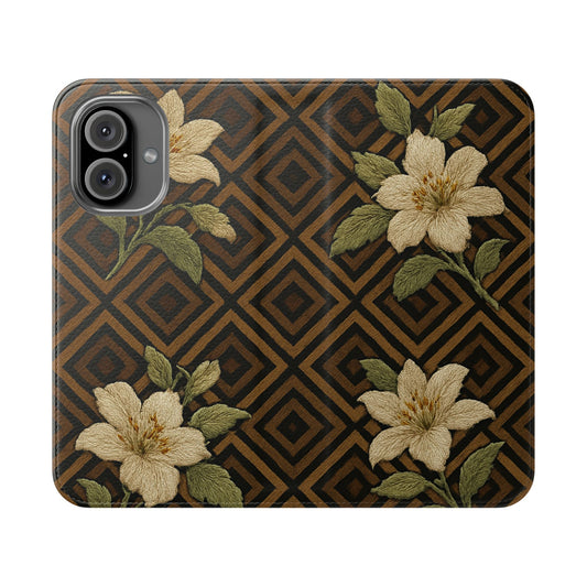 Velvet Bloom • Apple iPhone 16 Flip Case
