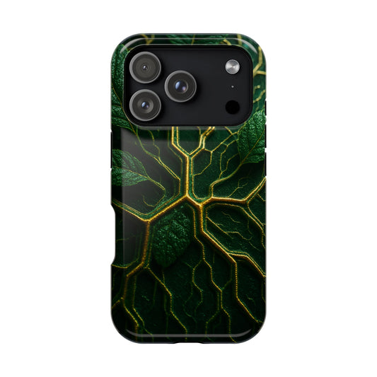 Macro Flora • Apple iPhone 17 Pro • MagSafe® Tough Case phone case by Black Hat Pixels