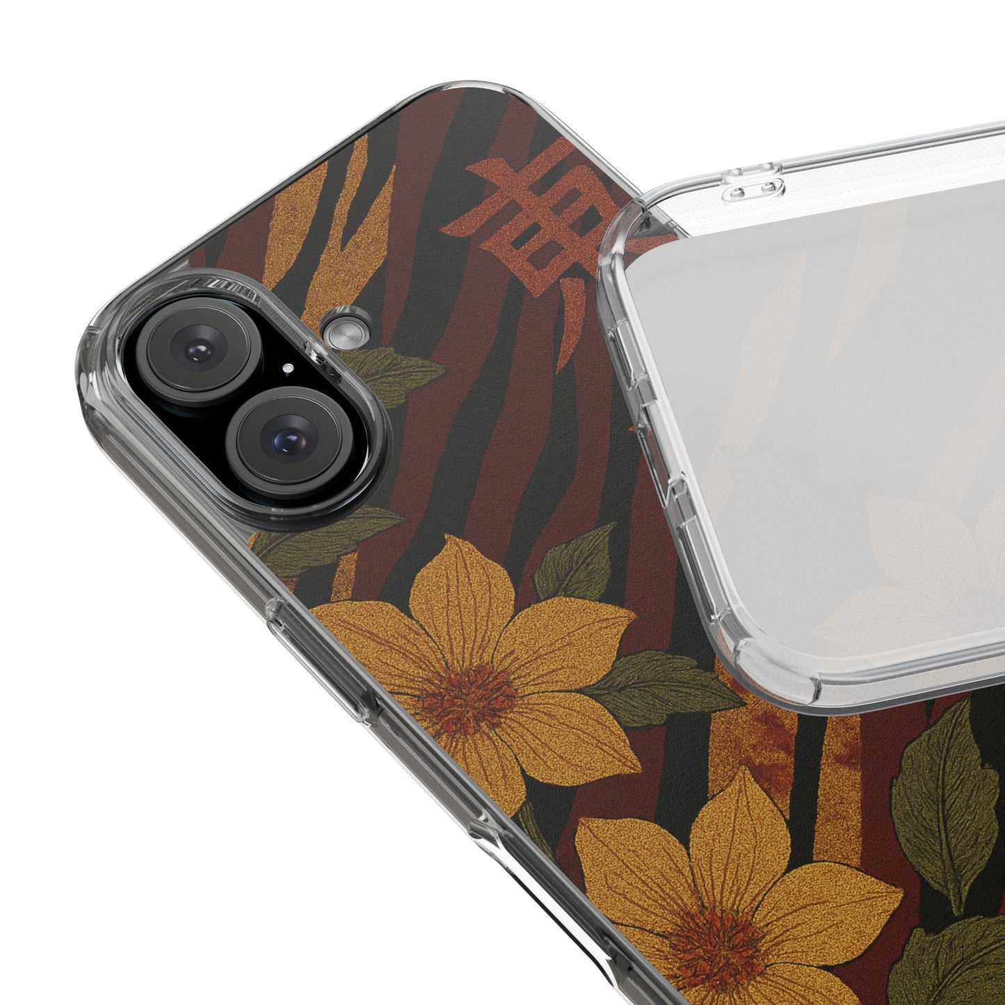 Tiger Petal • Apple iPhone 16 • Clear Case