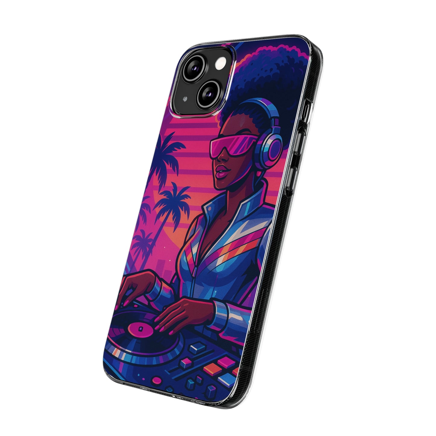 Afro Grooving • Apple iPhone 14 • Flexi Clear Case