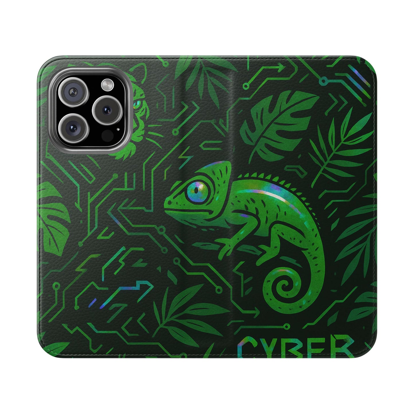 Digital Jungle • Apple iPhone 16 Flip Case
