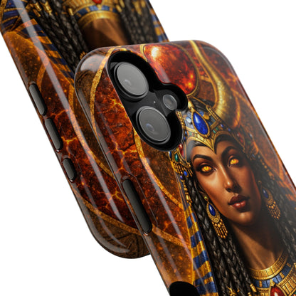 Hathor • Harmony • Egyptian Hieroglyphics™ Series • Apple iPhone 17 Pro • MagSafe® Tough Case