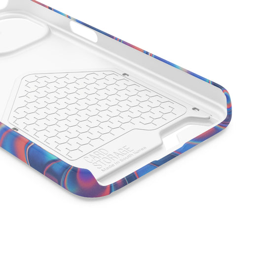 Chrome Illusion • Apple iPhone 13 • MagSafe® Tough Case with Card Holder