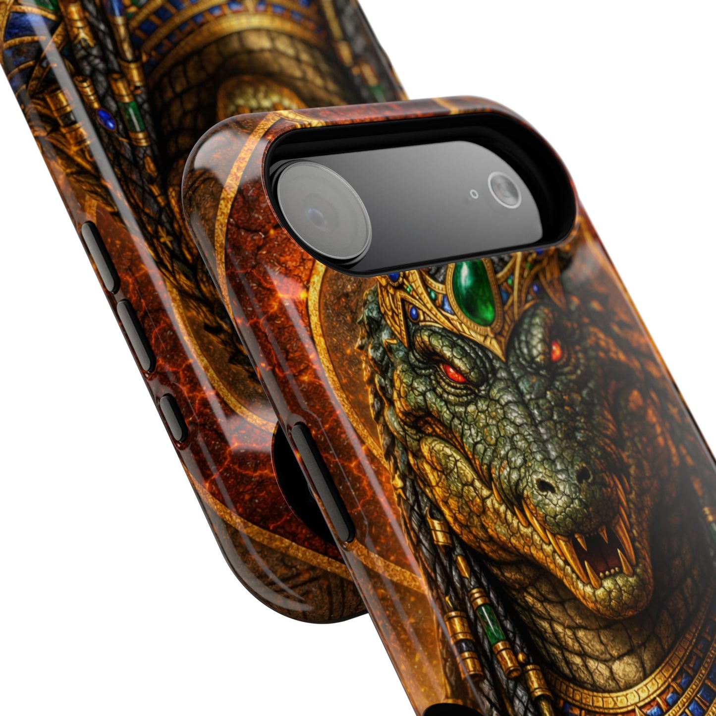 Sobek • Dominion • Egyptian Hieroglyphics™ Series • Apple iPhone 17 Pro • MagSafe® Tough Case