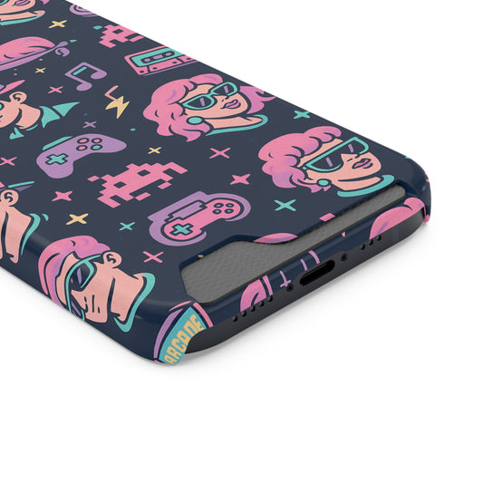 Retro Life • Apple iPhone 13 • MagSafe® Tough Case with Card Holder