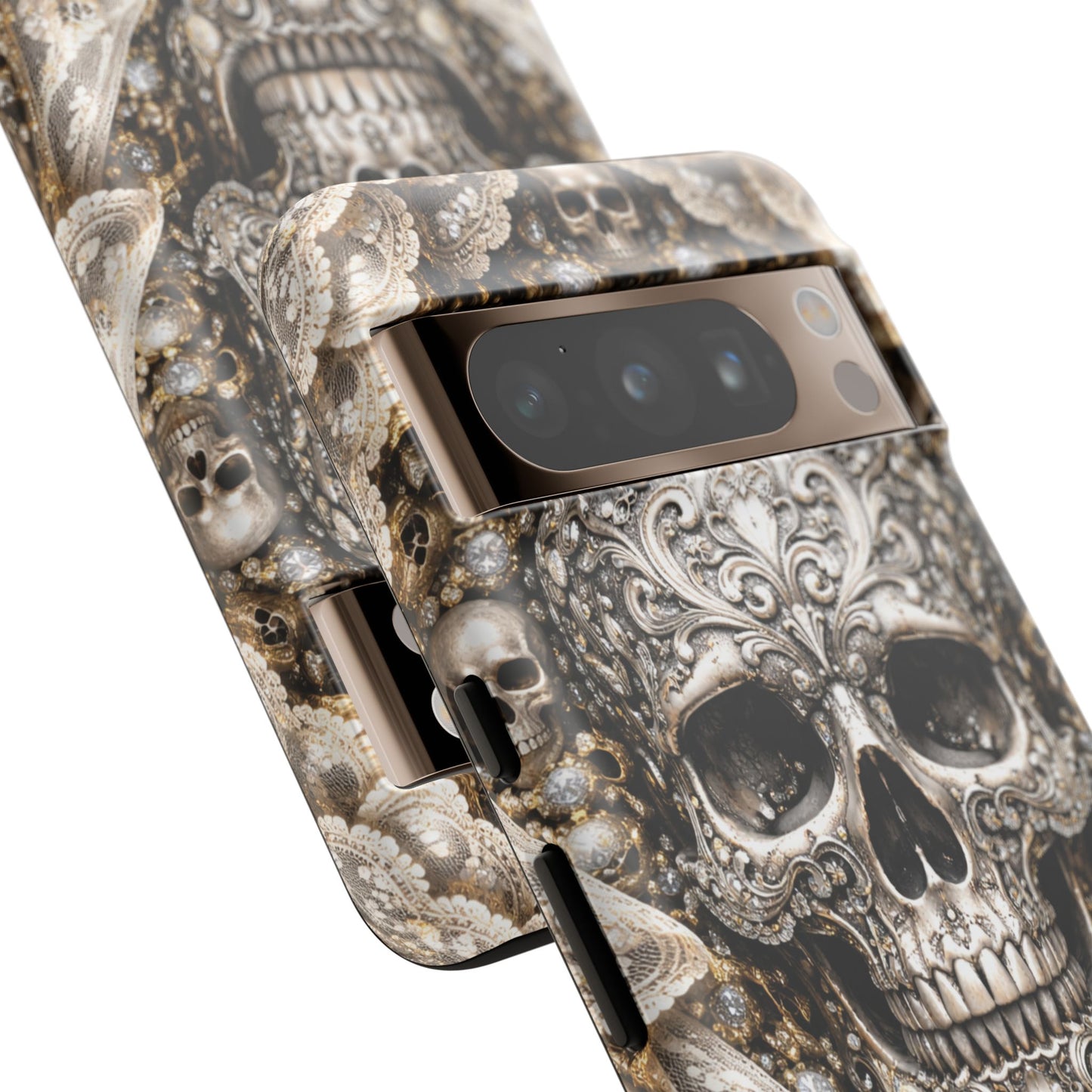 Chrome Requiem • Google Pixel 8 • Tough Case • Wireless Friendly