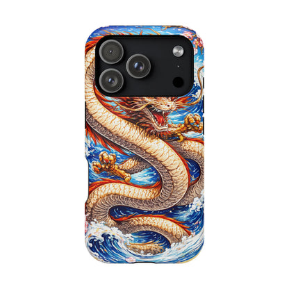 Heaven’s Mandate – Sovereign Oath • Obsidian Irezumi™ • Apple iPhone 17 Pro • MagSafe Tough Case