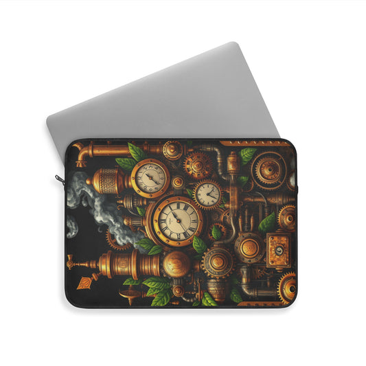 Steampunk Signal • Single Zipper Laptop Sleeve