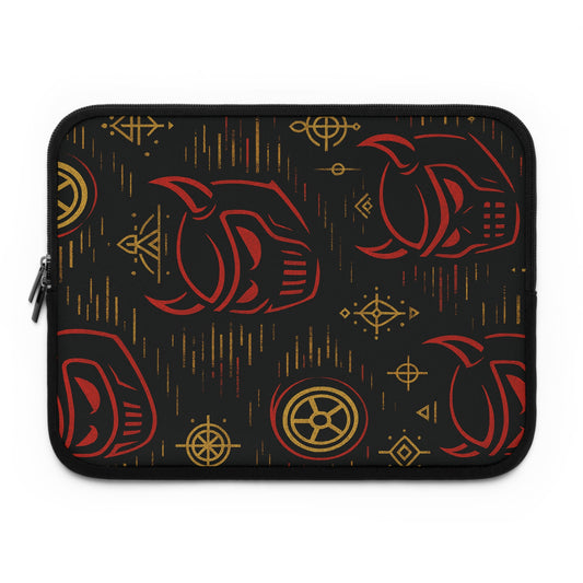 Speed Demon • Dual Zipper Laptop Sleeve