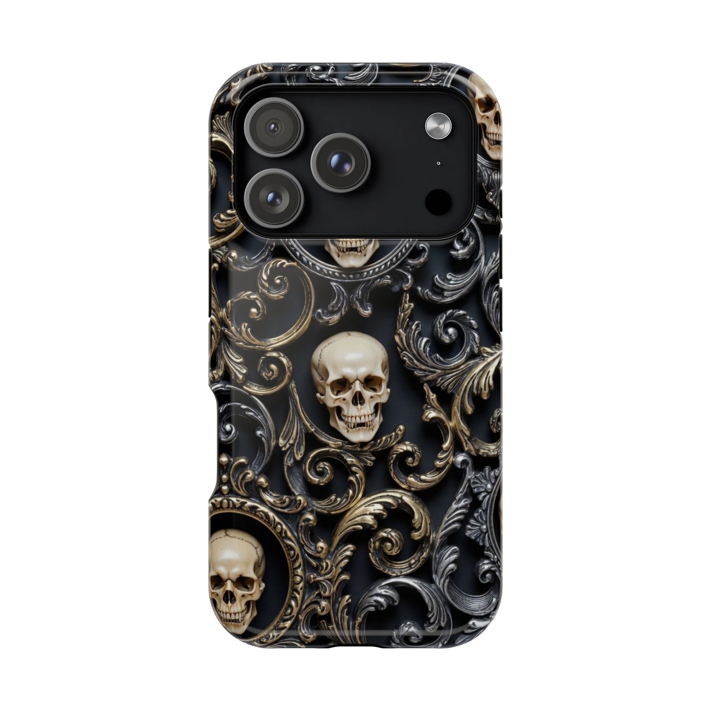 Opulent Skull • Apple iPhone 17 Pro • MagSafe® Tough Case