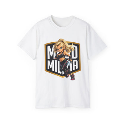 Lyra Rush • Unbreakable Drive • Mood Militia • T-Shirt • Black Hat Pixels • Unisex