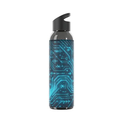 Circuit Glyph • Sky Water Bottle 21.9 Oz