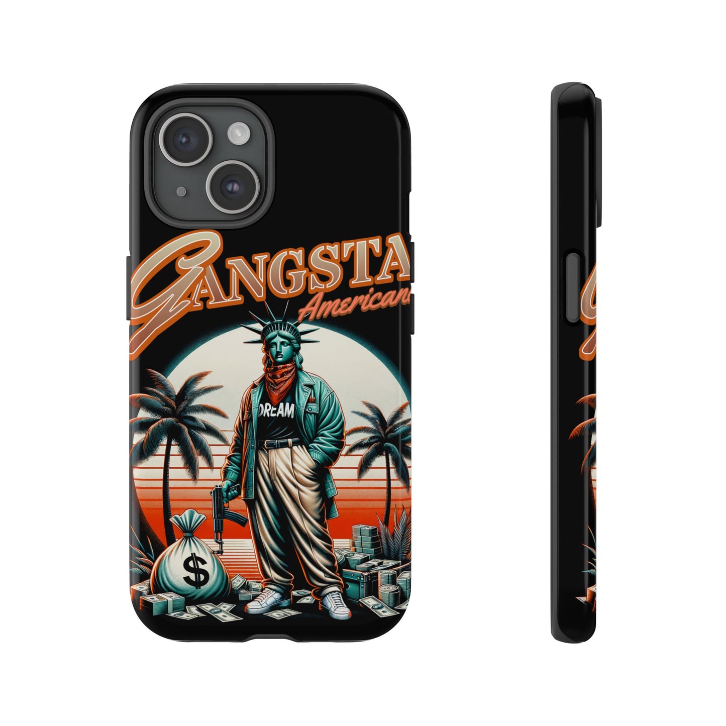 Gansta Americana • Apple iPhone 15 • MagSafe® Tough Case