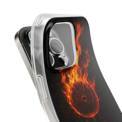 Vinyl Inferno • Apple iPhone 16 • Flexi Clear Case