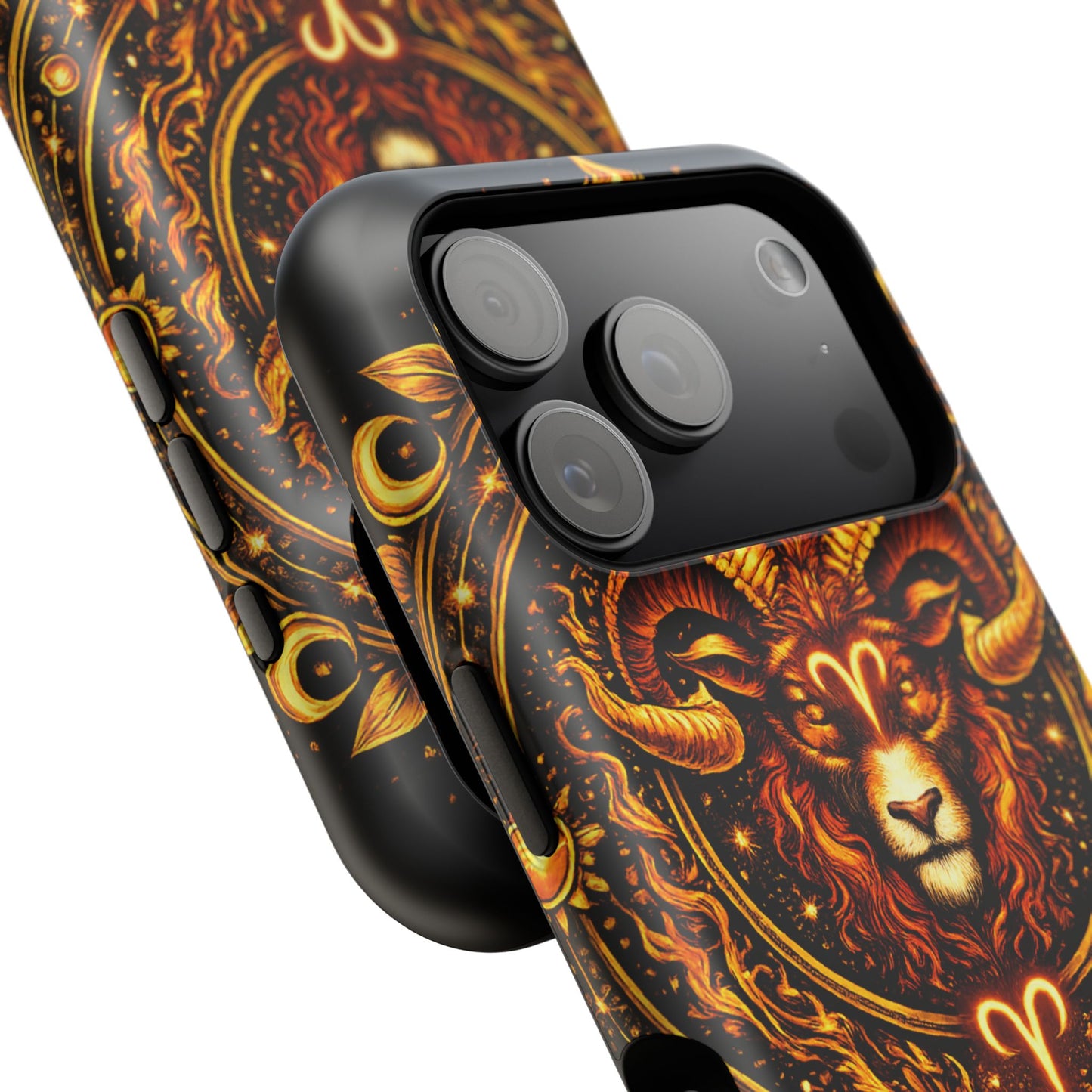 Aries • Elemental Armor • Inferno Authority • Apple iPhone 17 Pro • MagSafe Tough Case