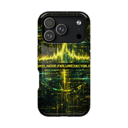 Grid Node Failure • System Collapse • Apple iPhone 17 Pro • MagSafe® Tough Case