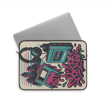 Retro Beats • Single Zipper Laptop Sleeve