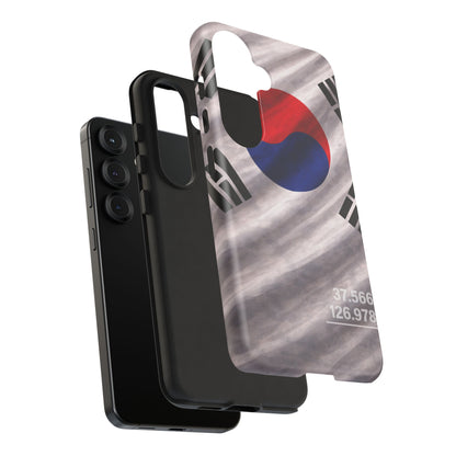 South Korea • Street Sovereign – Seoul Vector • Samsung Galaxy S25 • Wireless Friendly • Tough Case