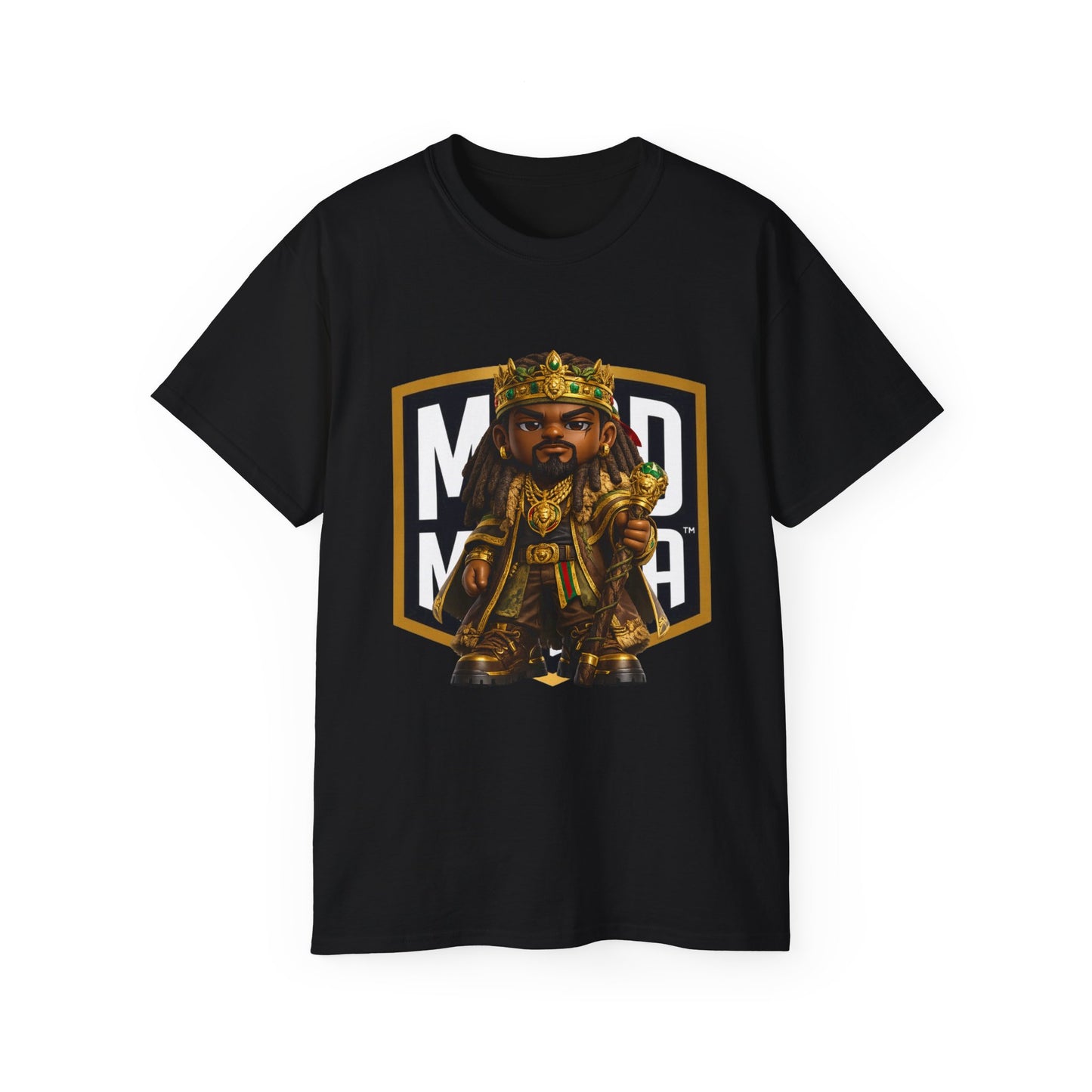Malachi Sovereign • Crowned Dominion • Mood Militia • T-Shirt • Black Hat Pixels • Unisex