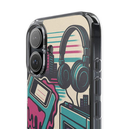 Retro Beats • Apple iPhone 16 • Clear Case