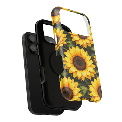 Solar Bloom • Floral Fusion • Apple iPhone 17 Pro • MagSafe® Tough Case
