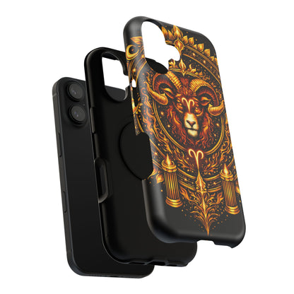 Aries • Elemental Armor • Inferno Authority • Apple iPhone 17 Pro • MagSafe Tough Case