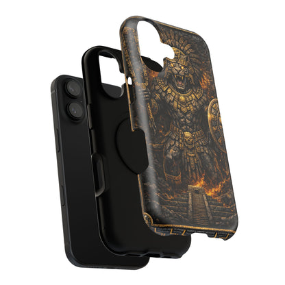 Ocelotl • Jaguar Ascendancy • Empire of the Fifth Sun™ • Apple iPhone 17 Pro • MagSafe Tough Case
