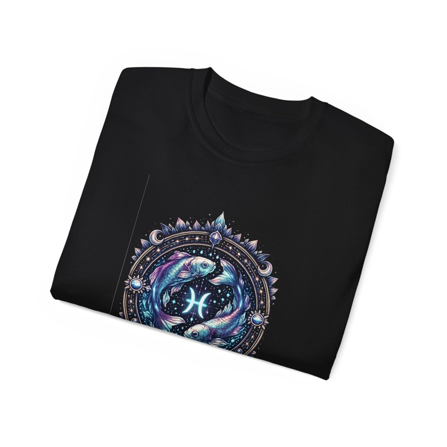 Pisces • Deep Current • Elemental Armor • T-shirt • Black Hat Pixels • Unisex
