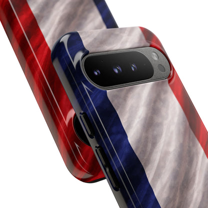 France • Street Sovereign – Tricolore Precision • Google Pixel 9 • Tough Case • Wireless Friendly