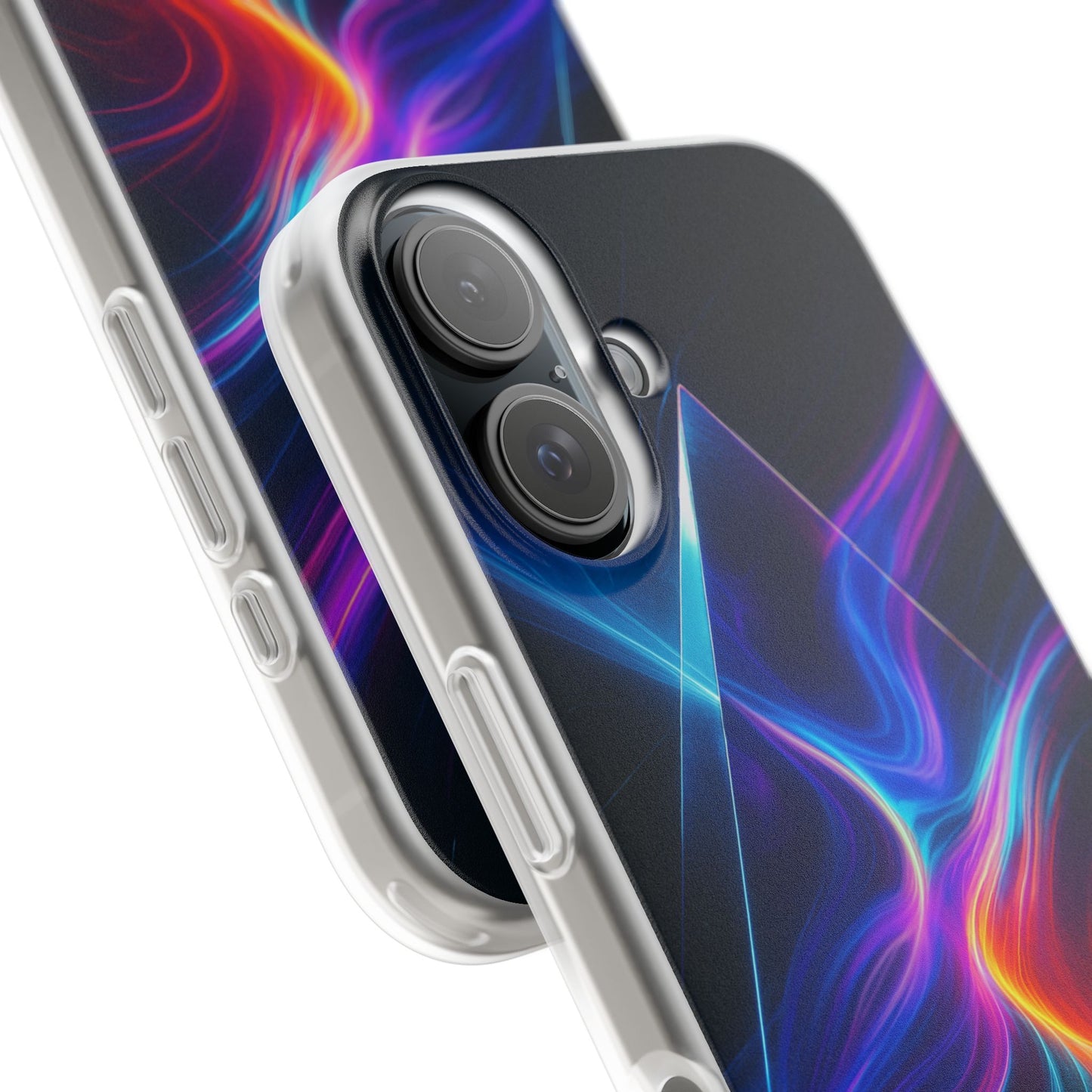Prism Fracture • Apple iPhone 16 • Flexi Clear Case