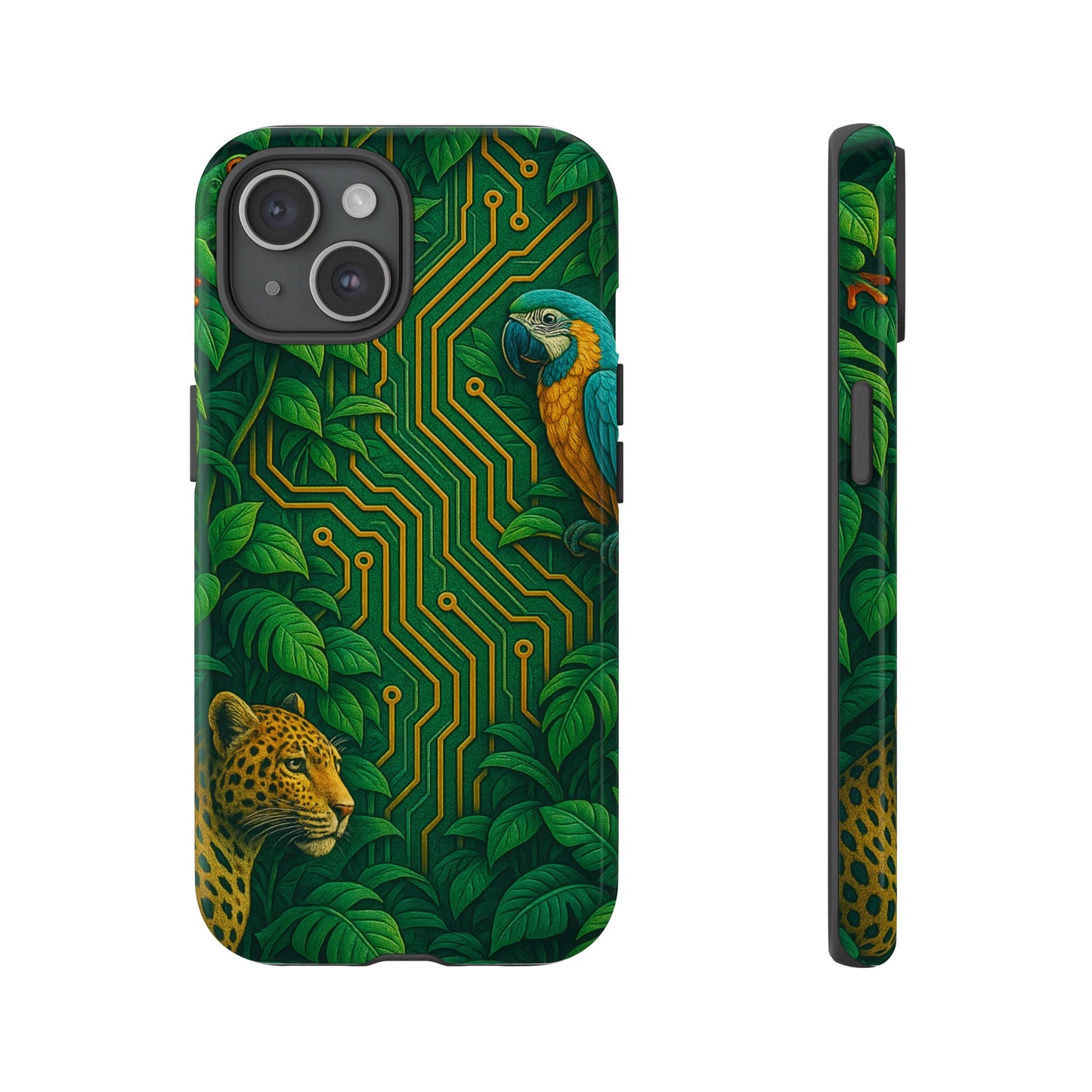 Echo Jungle • Apple iPhone 15 • MagSafe® Tough Case