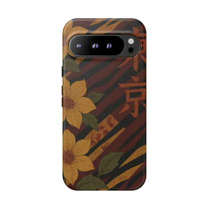Tiger Petal • Google Pixel 9 • Tough Case • Wireless Friendly