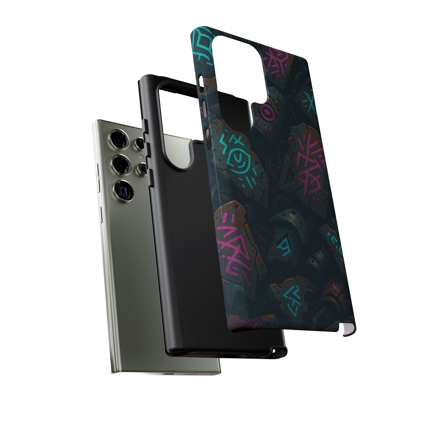 Urban Glyphs • Samsung Galaxy S23 • Tough Case • Wireless Friendly
