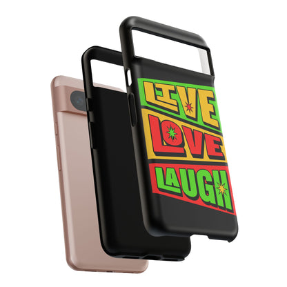 Live Love Laugh • Google Pixel 8 • Tough Case • Wireless Friendly