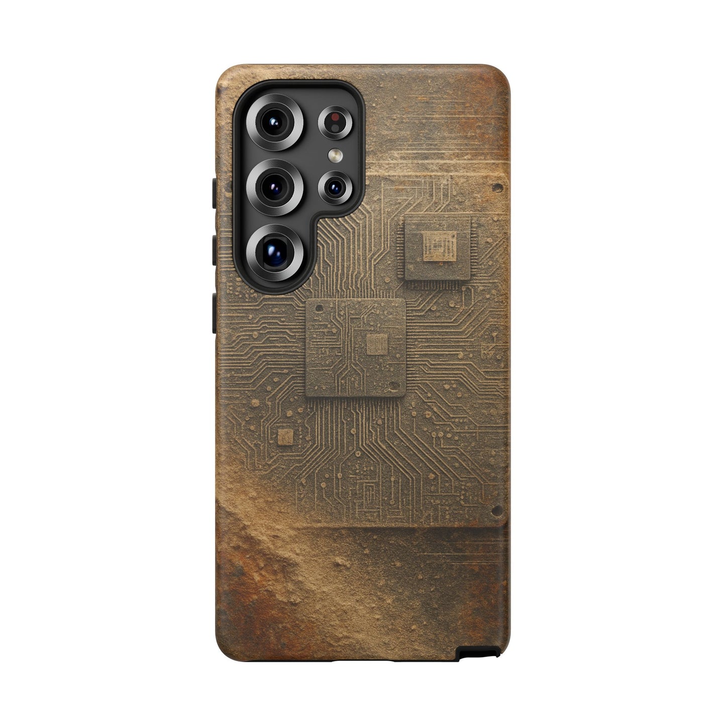 Sand Circuit • Samsung Galaxy S25 • MagSafe® Magnetic Tough Case