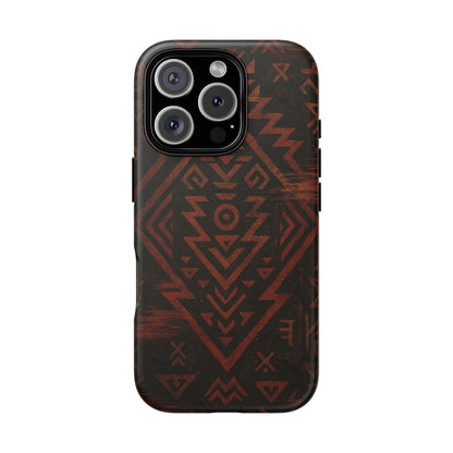 Tribal Glitch • Apple iPhone 16 • MagSafe® Magnetic Tough Case