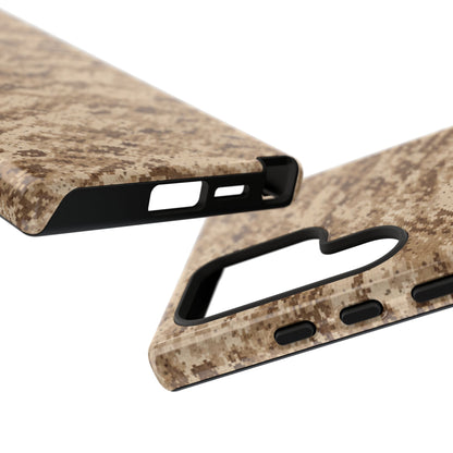 Desert Storm Camo • Samsung Galaxy S24 • Tough Case • Wireless Friendly