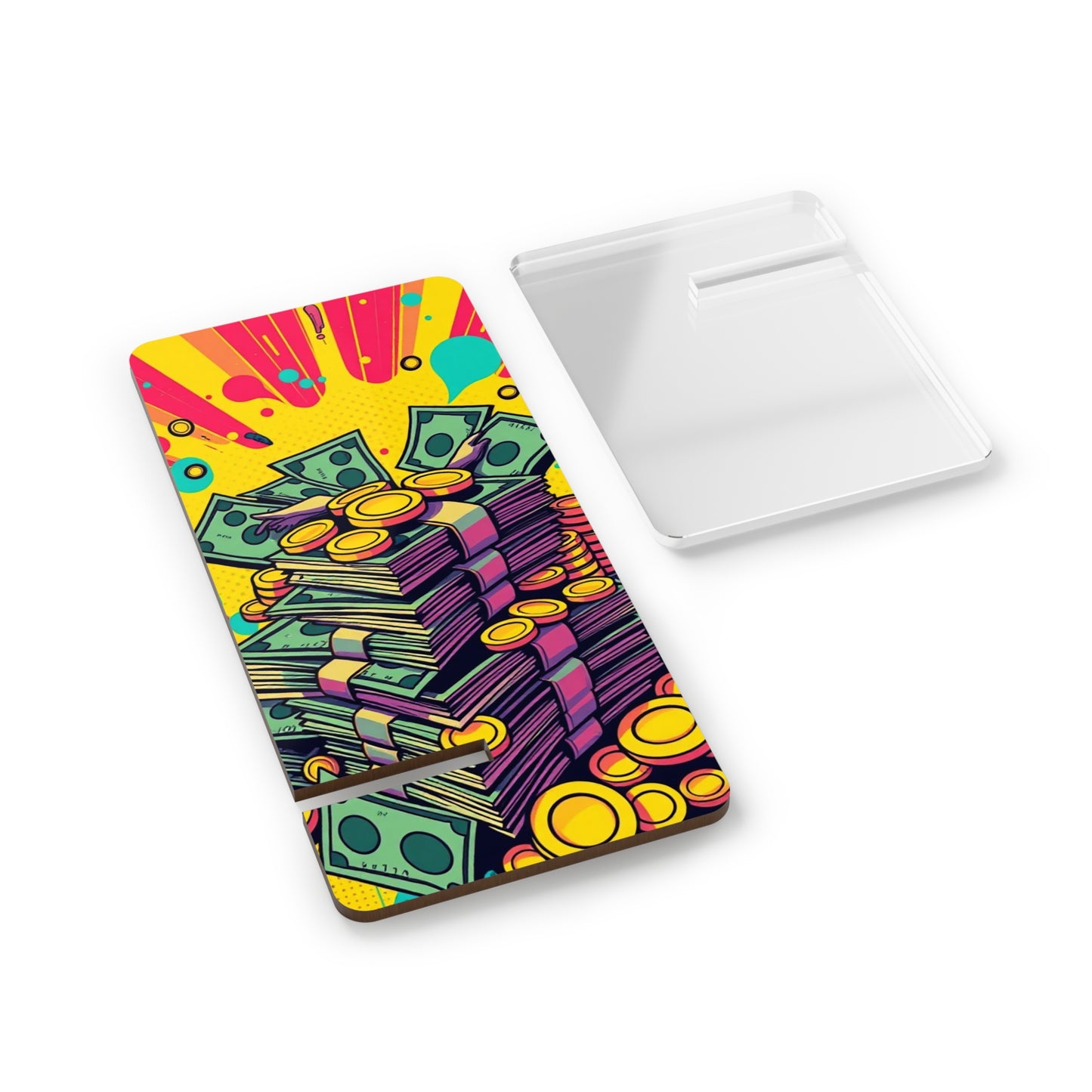 Stack Riot • Smartphone Display Stand tech accessory by Black Hat Pixels